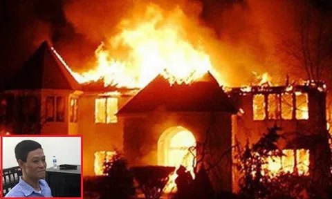 Ghen tuông mù quáng, chồng tưới xăng thiêu chết con riêng của vợ